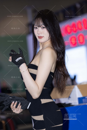 杭州台球展-177模特小也行的黑丝渔网袜