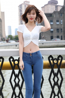 长腿牛仔裤美女MFJP2023320