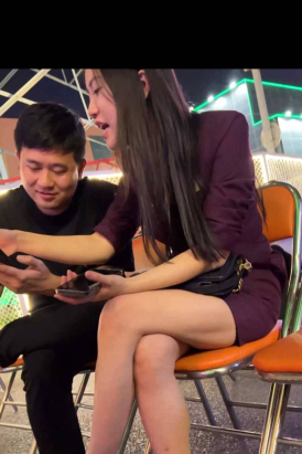 夜市肉丝白高小姐姐