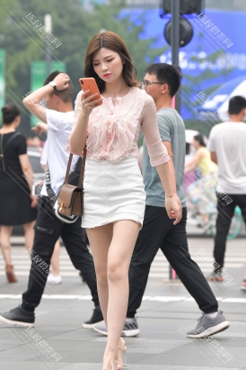 【J0129】短发美少妇