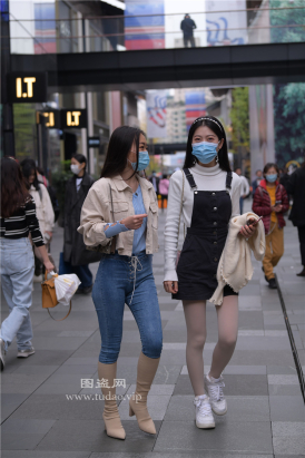 编码2170蓝色紧牛长靴