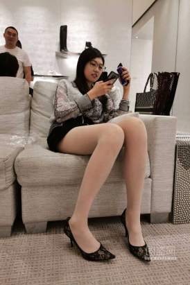 心灵街拍第20期 商场逛街丝袜美女