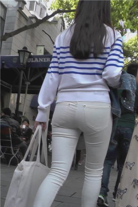 极品美臀紧身白裤清纯美女 [2.29 GB]