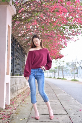 牛仔裤，肉丝小姐姐【套图】